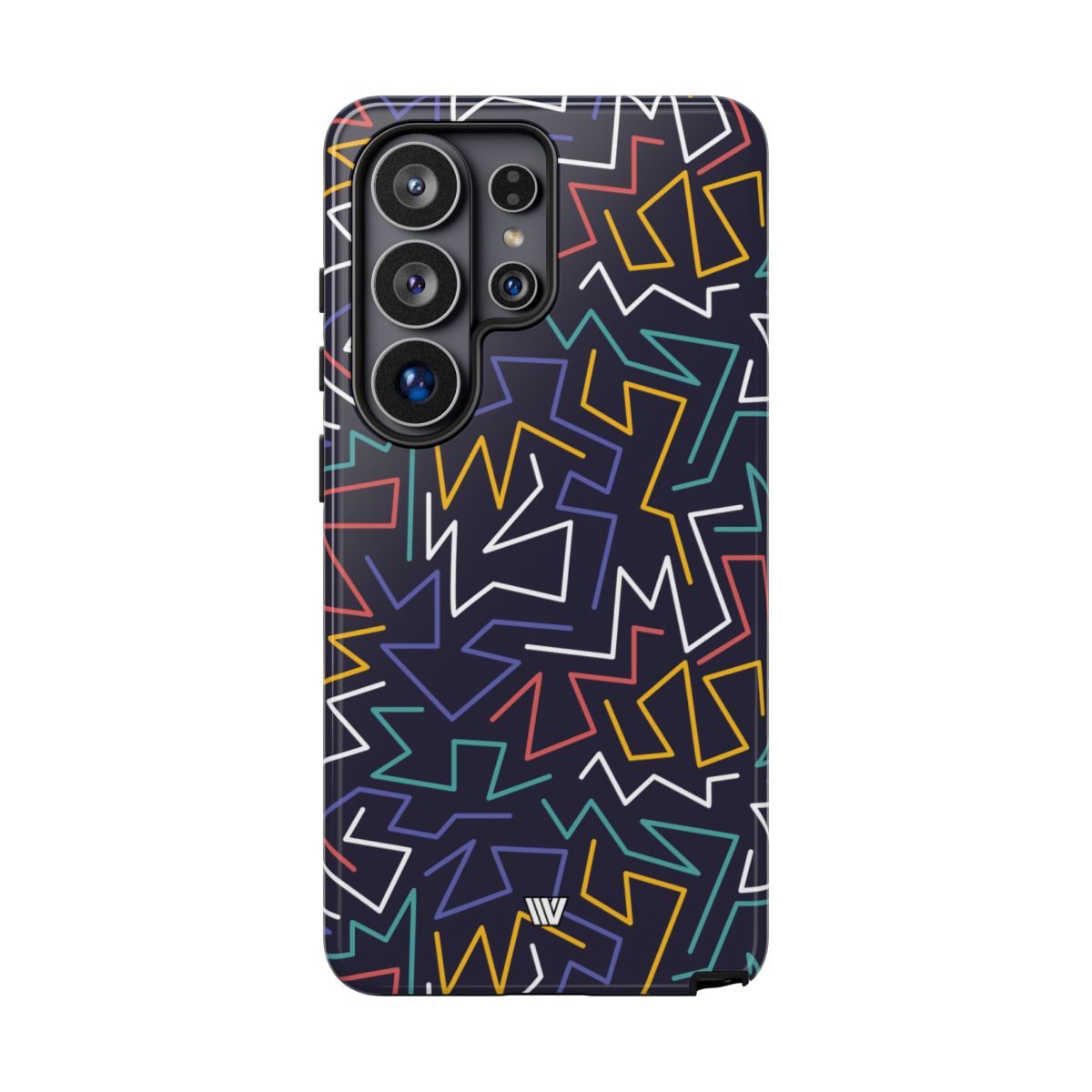 Tough Impact Resistant Phone Case ZIGZAG NIGHT