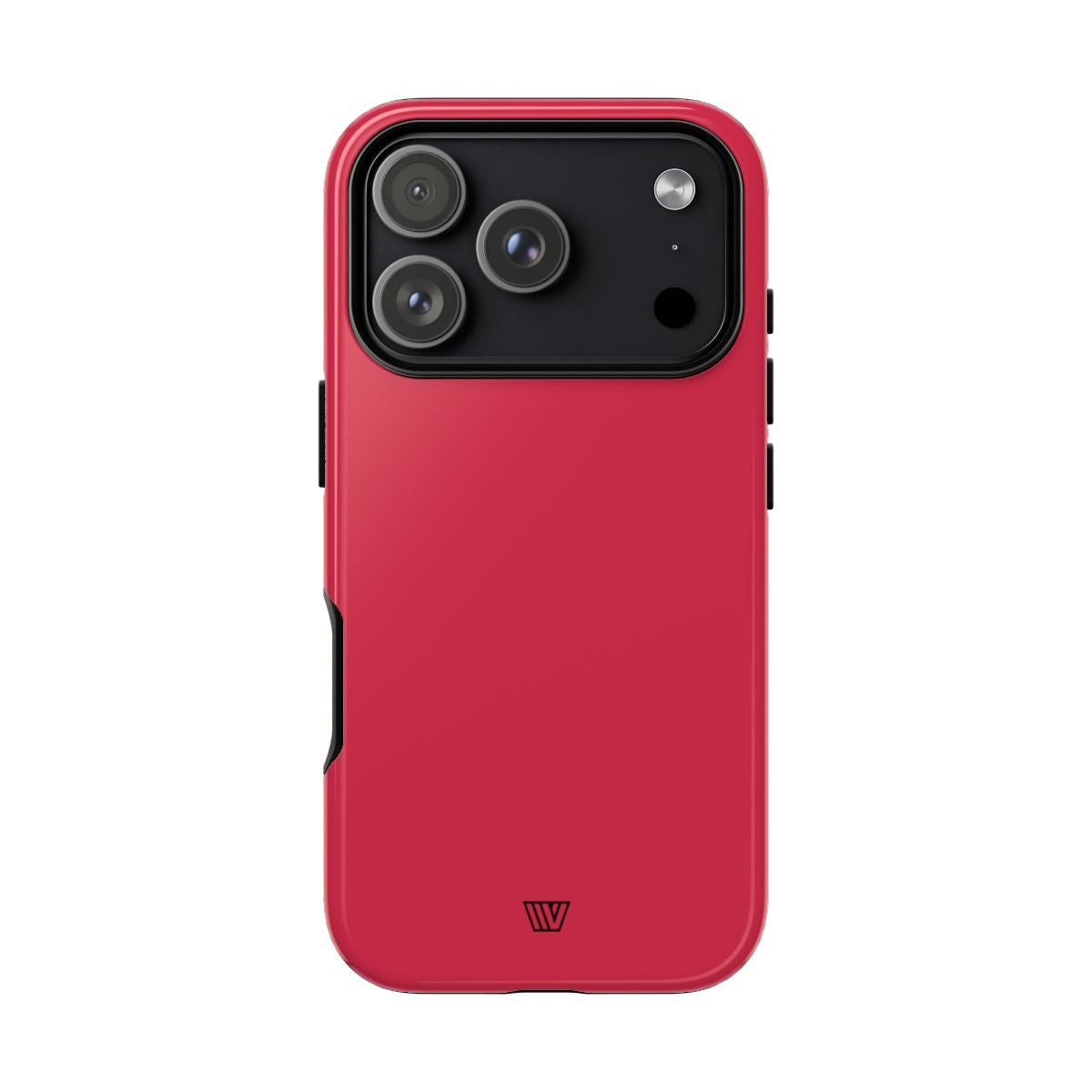 Red Amaranth Tough Phone Case Dual-Layer Protection