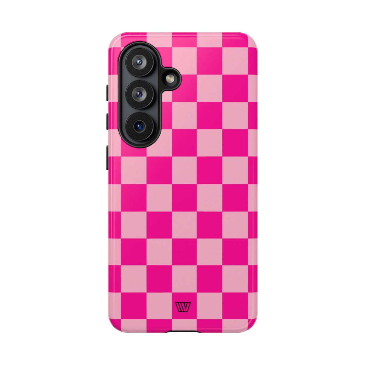 Hot Pink Checkerboard Tough Phone Case Trovvve