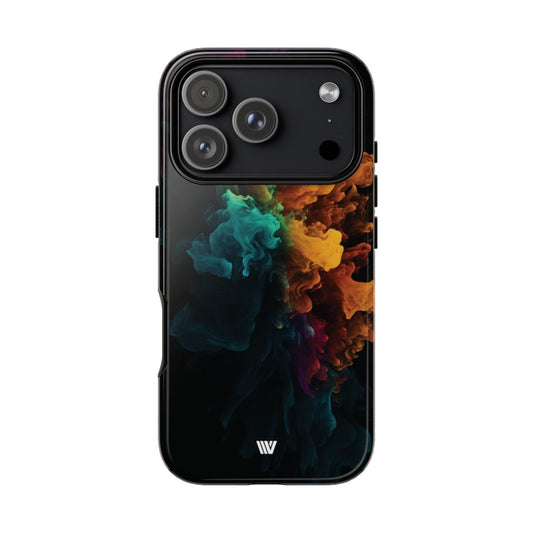 Tough Phone Case Dual-Layer Protection Color Burst