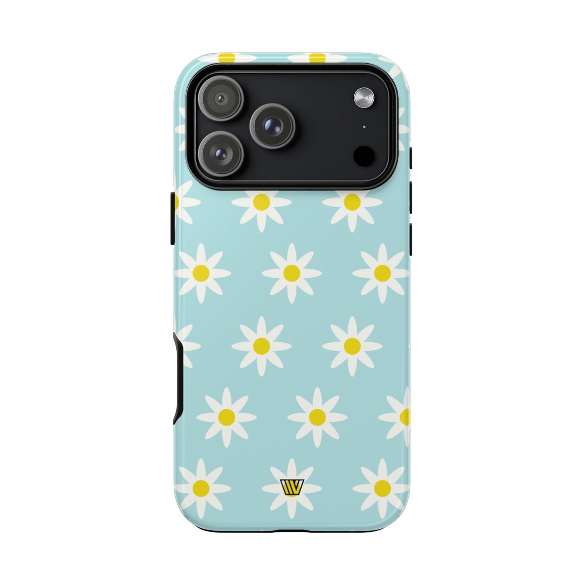 Tough Phone Case Dual Layer Impact Resistant DOODLE DAISY