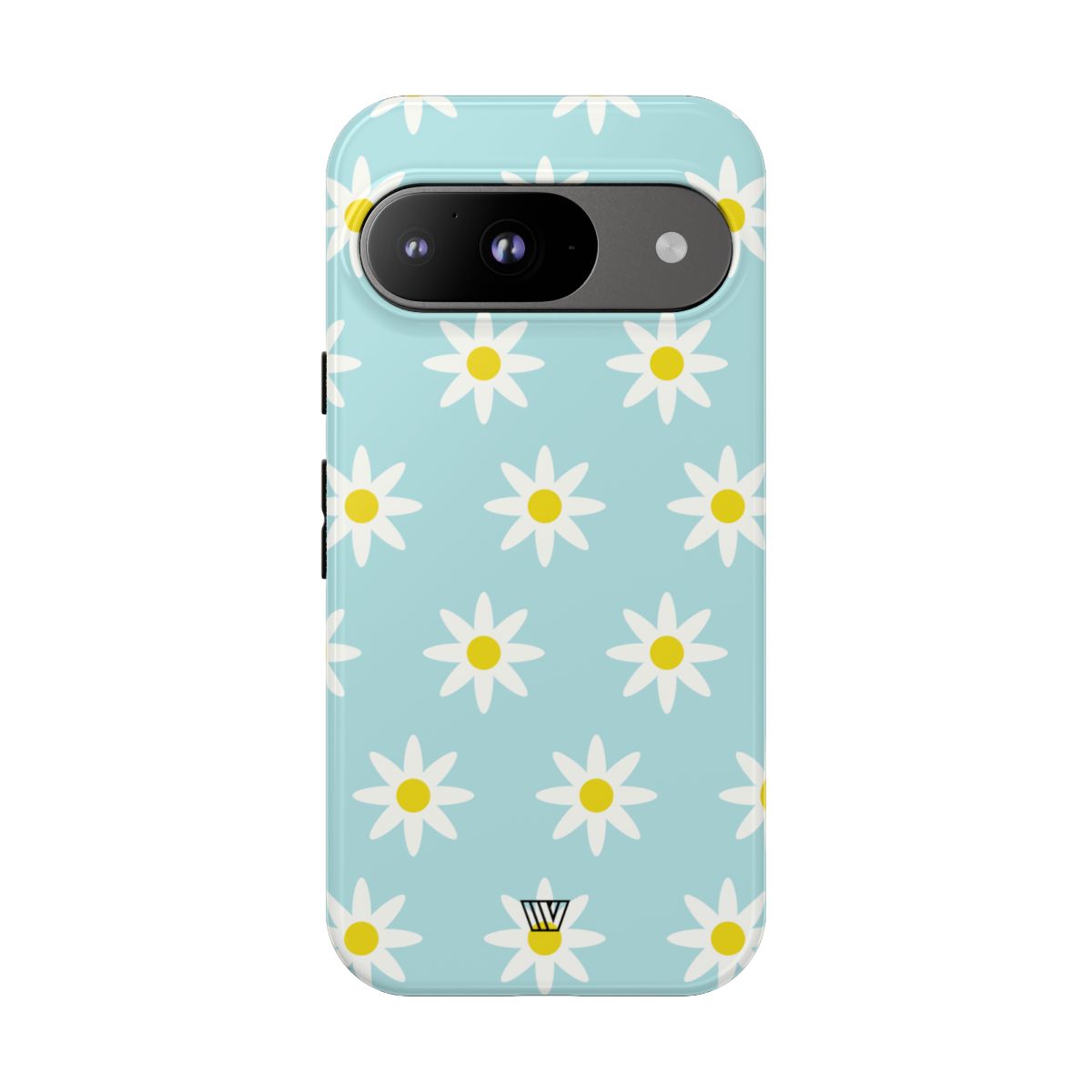 Tough Phone Case Dual Layer Impact Resistant DOODLE DAISY