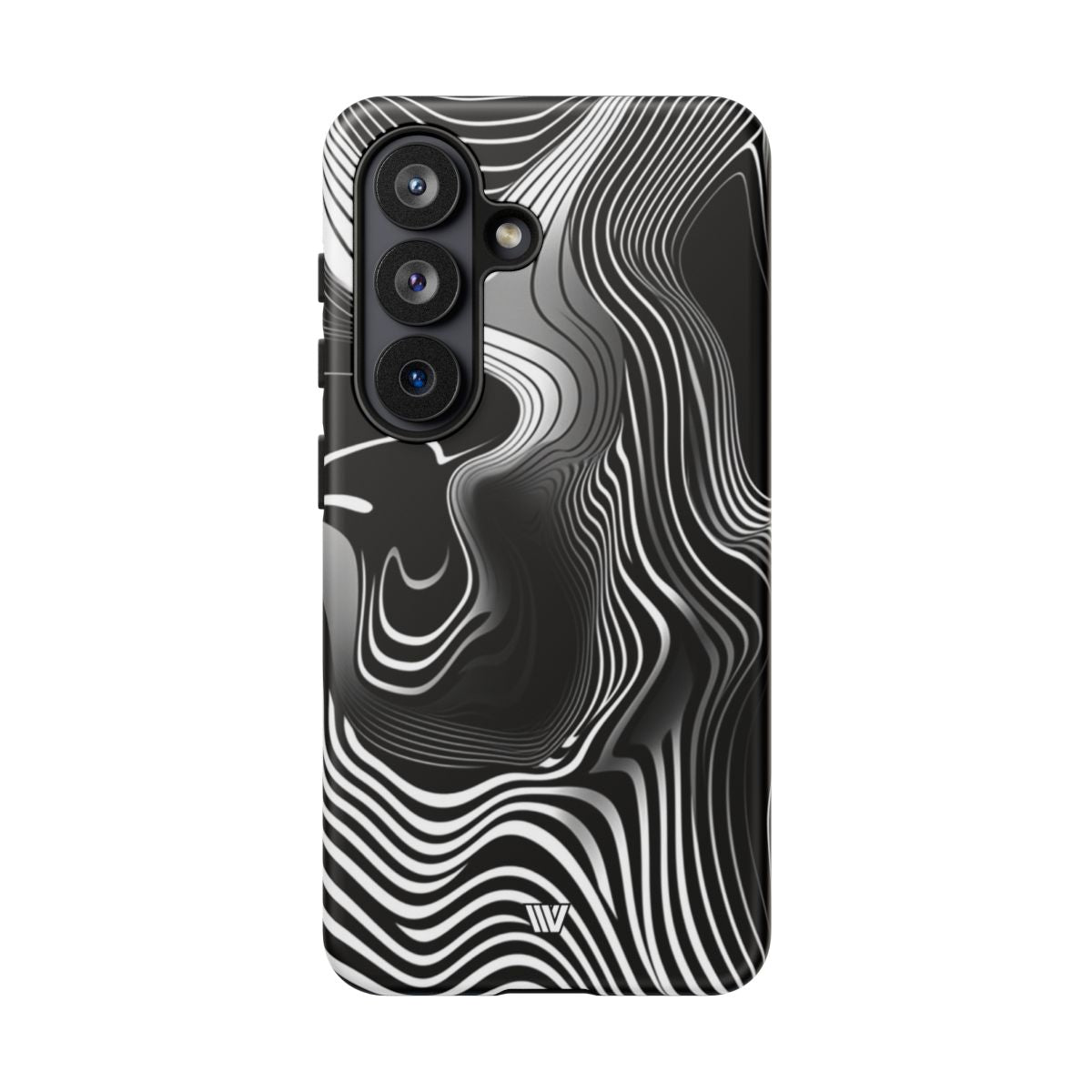 Abstract Zebra Stripes Tough Phone Case