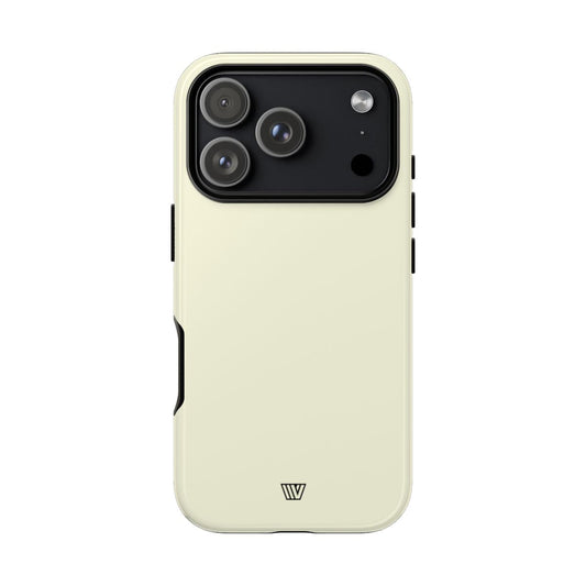 Tough Ivory Phone Case Dual Layer Impact-Resistant Trovvve