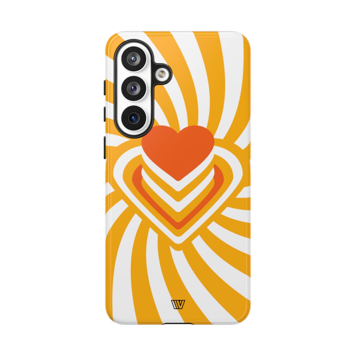 Tough Impact-Resistant Phone Case HEART RAY STACK
