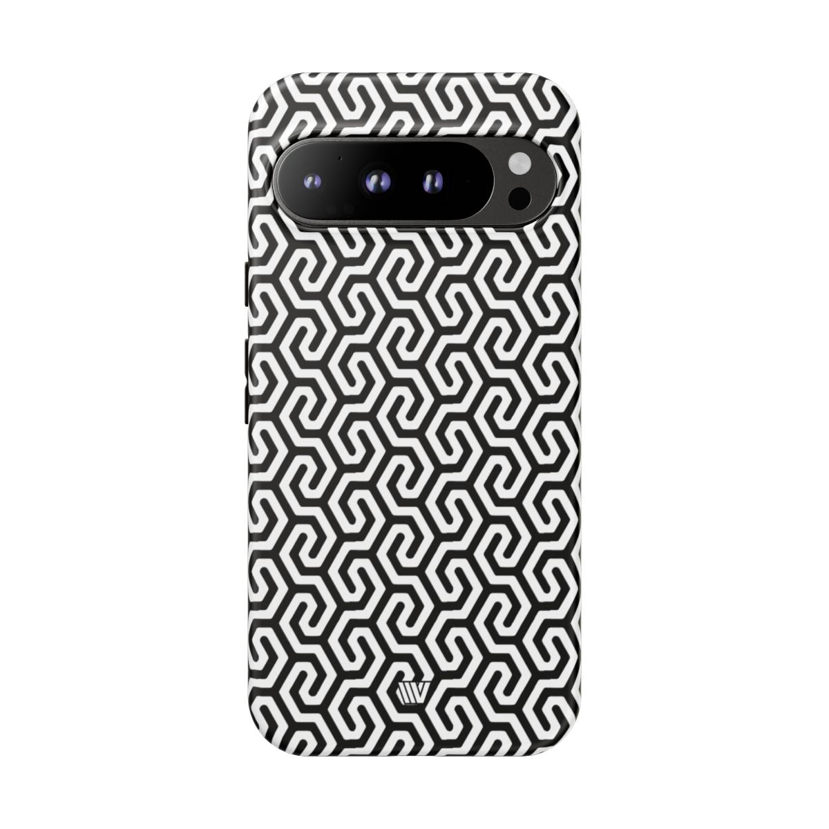 Tough Phone Case Dual-layer Protection TWISTED GRID
