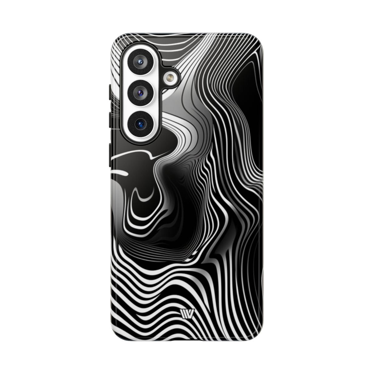 Abstract Zebra Stripes Tough Phone Case