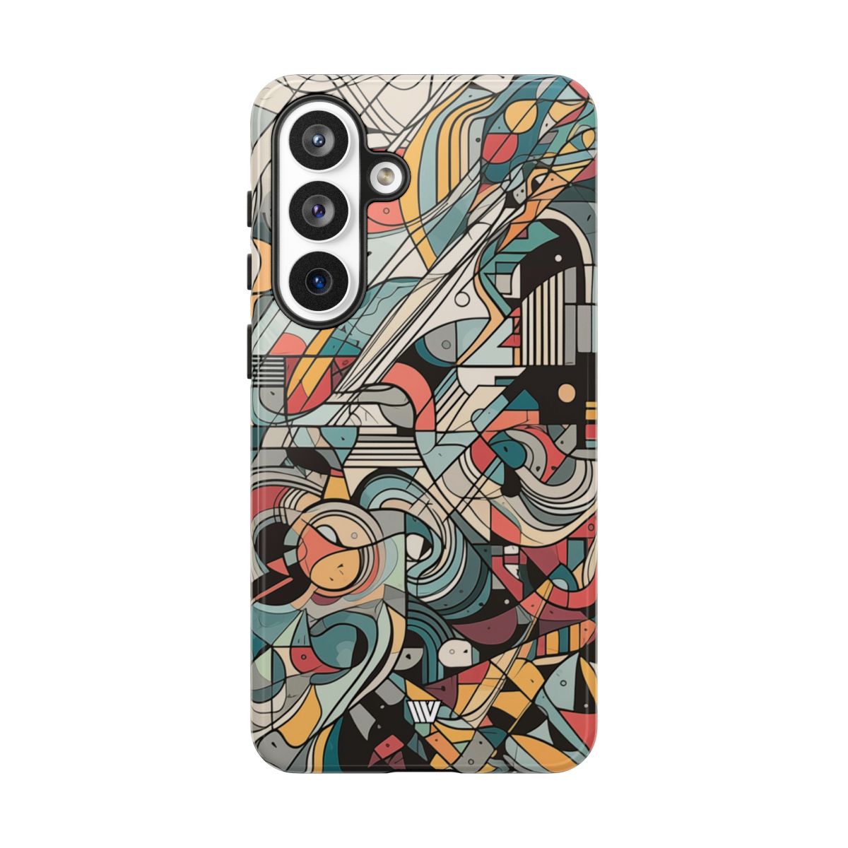 Abstract Doodle #2 Impact-Resistant Tough Phone Case