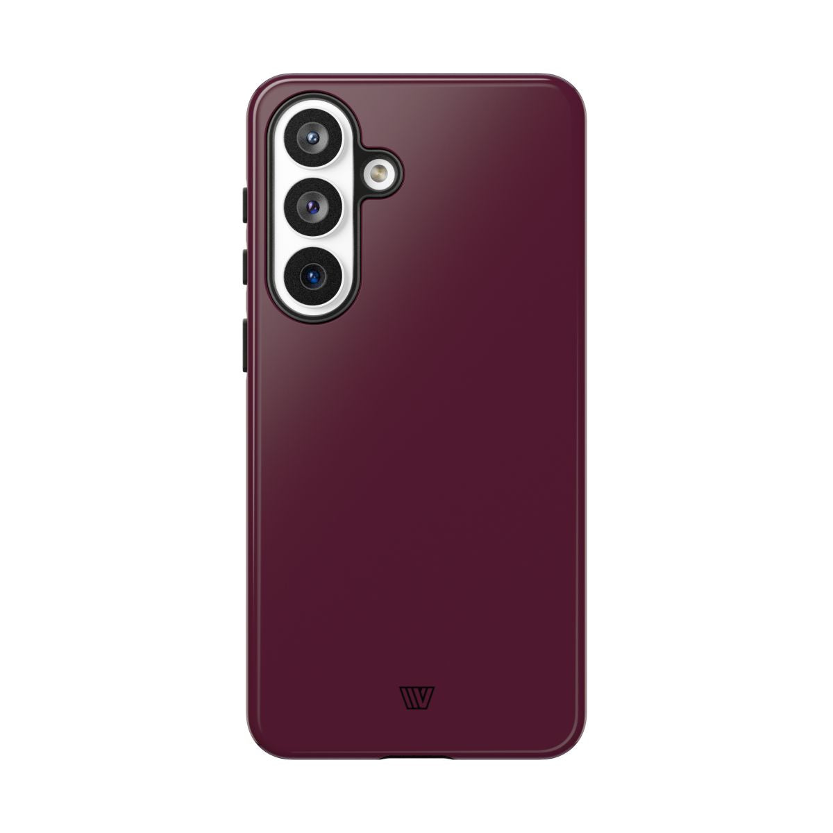Tough Phone Case Wine Berry Protective Dual-Layer Polycarbonate Shell