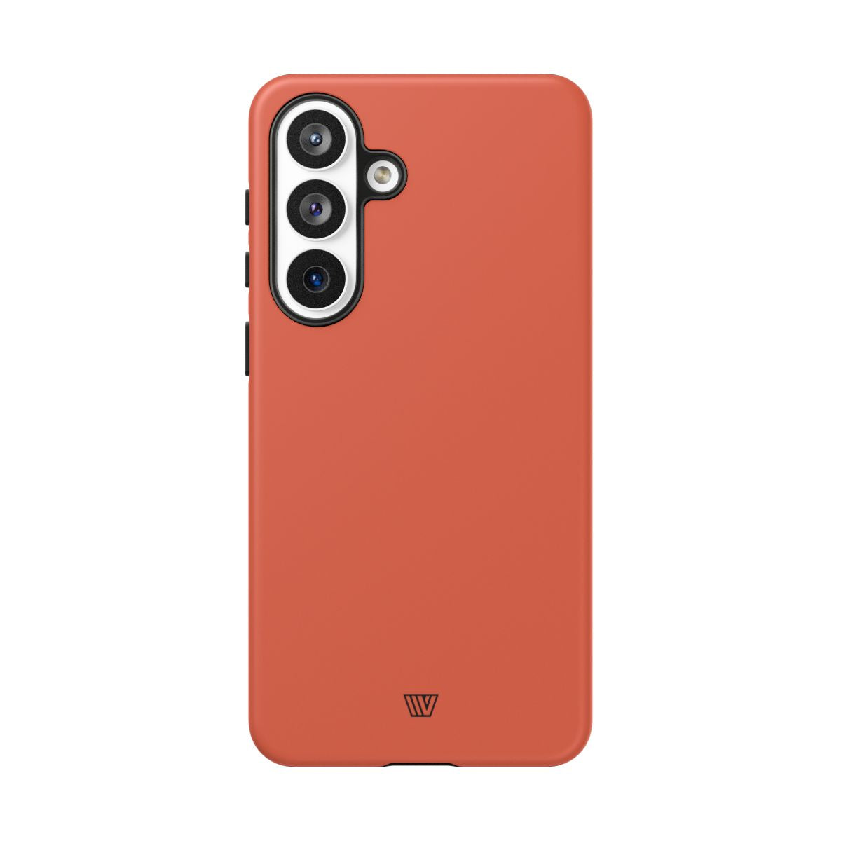 Burnt Sienna Tough Phone Case Dual-Layer Protection