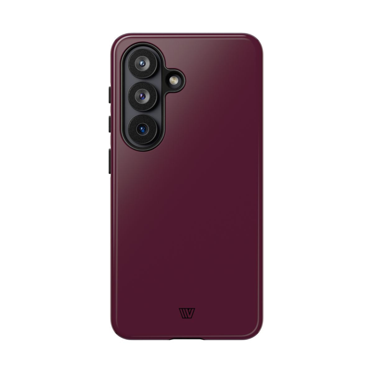 Tough Phone Case Wine Berry Protective Dual-Layer Polycarbonate Shell