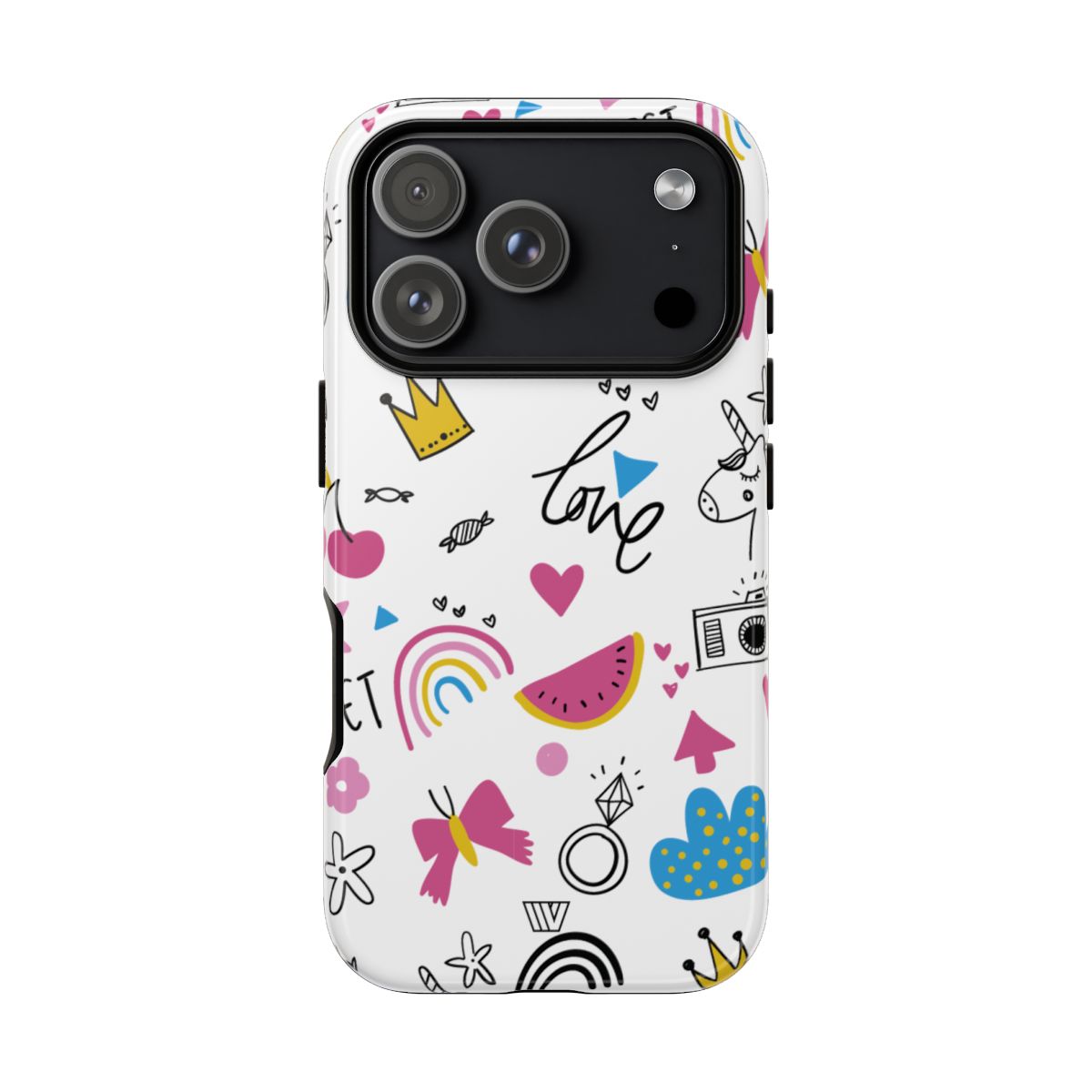 Tough Impact Resistant Phone Case SWEET LOVE