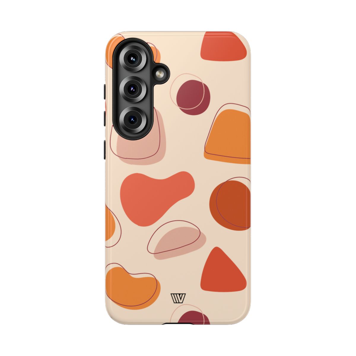 Tough Impact-Resistant Phone Case with Dual Layer WARM SHAPES