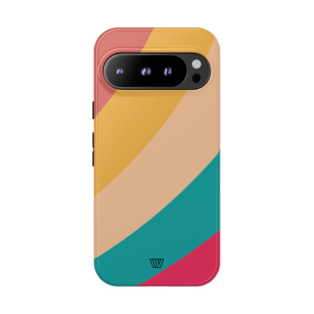 Rainbow Tough Phone Case Durable Impact-Resistant Shell SUMMER BY THE SEA