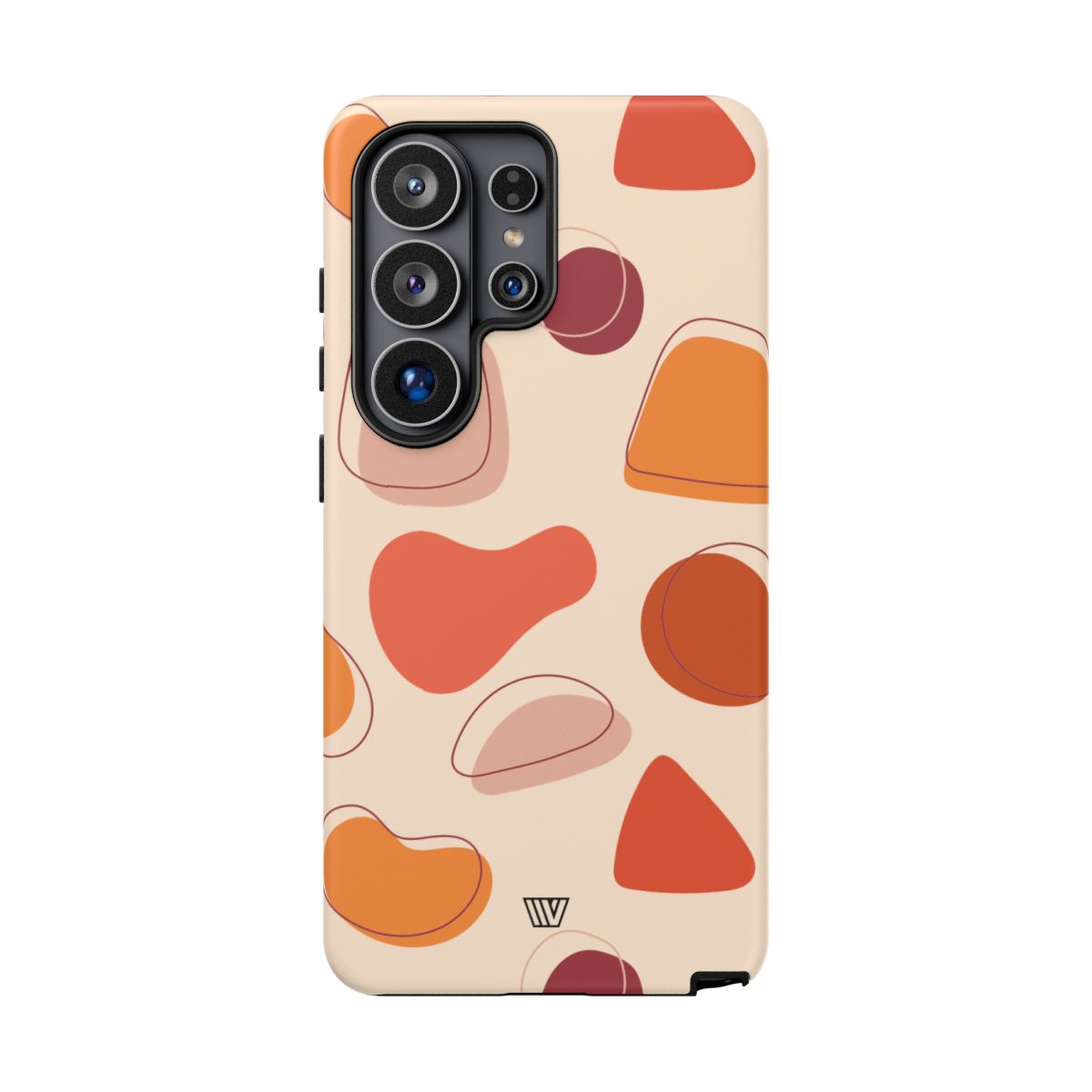 Tough Impact-Resistant Phone Case with Dual Layer WARM SHAPES