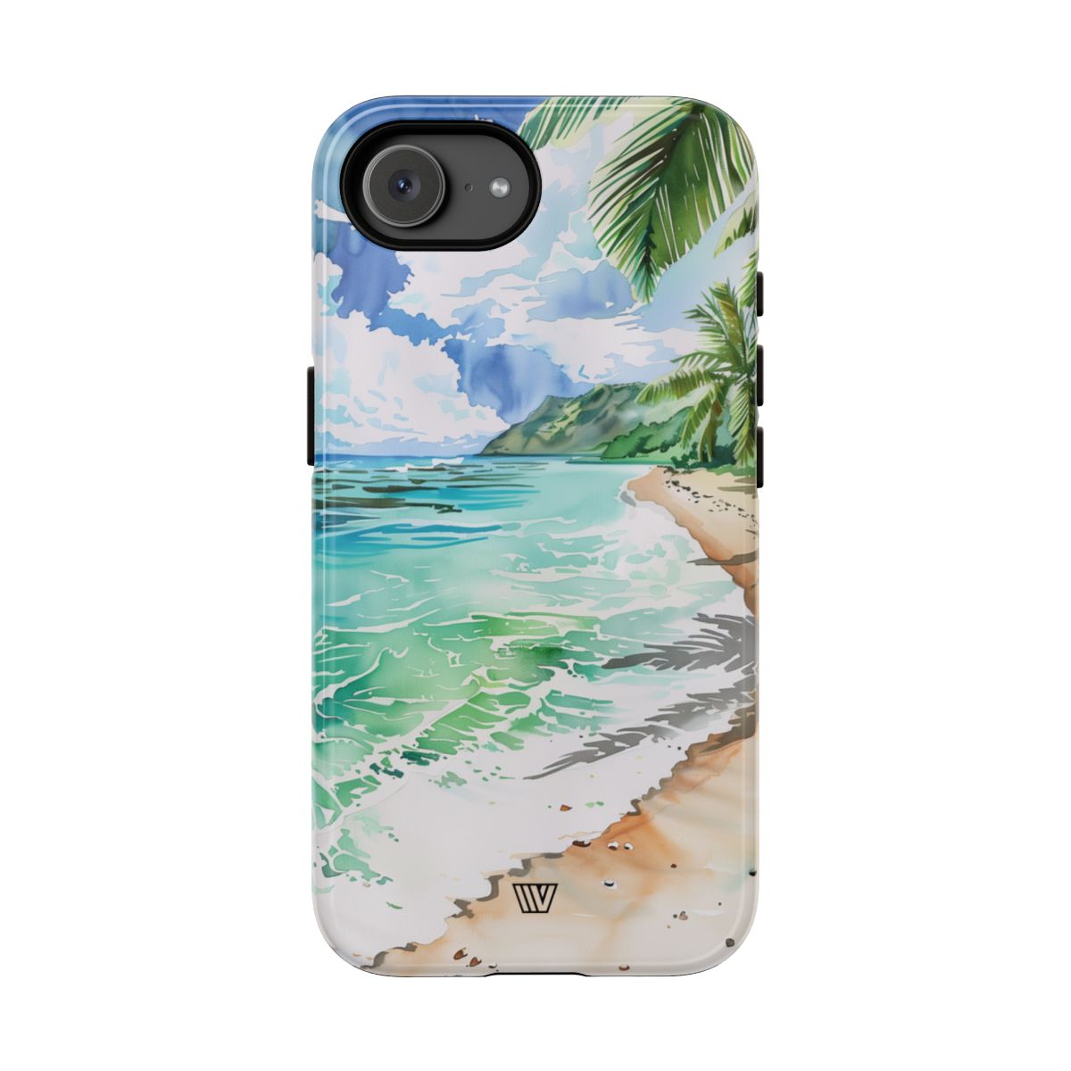 Watercolor Beach Tough Phone Case