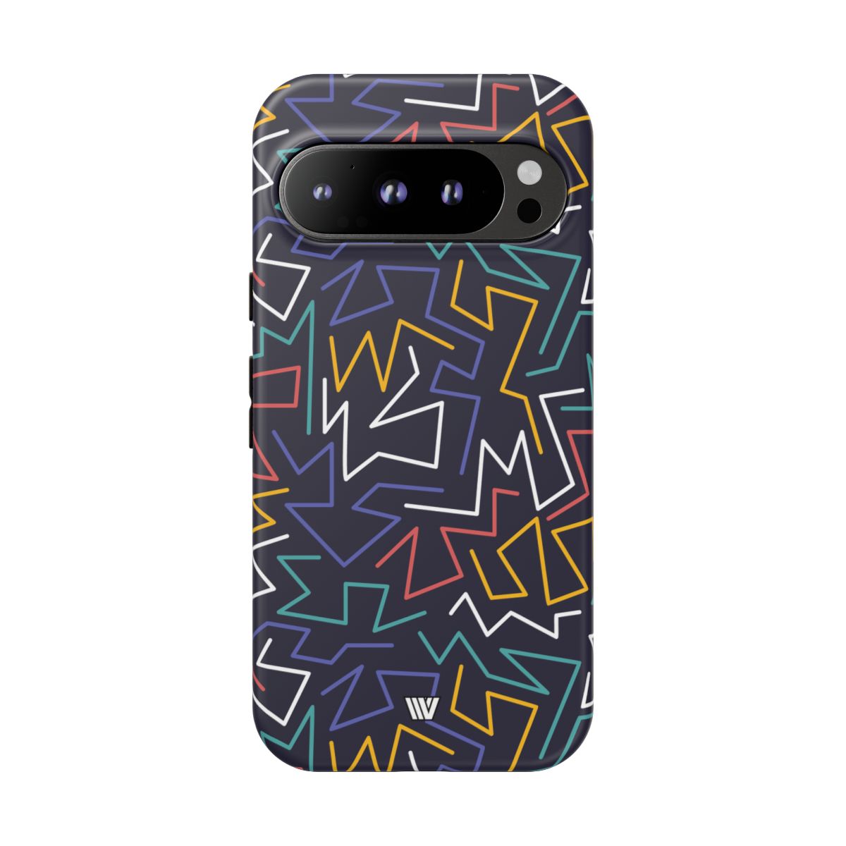 Tough Impact Resistant Phone Case ZIGZAG NIGHT
