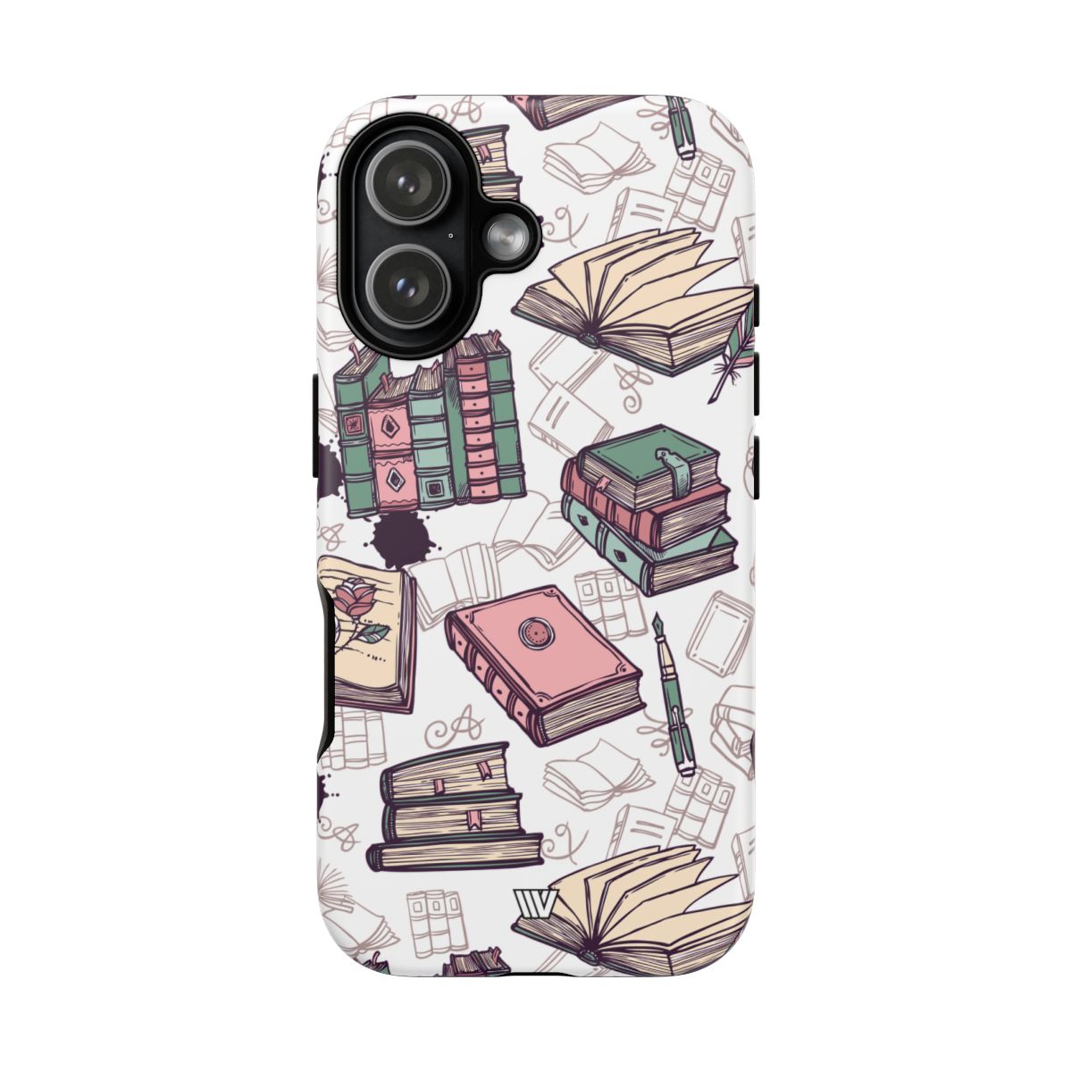 Tough Phone Case Impact Resistant Dual-layer Protective - BOOK LOVER