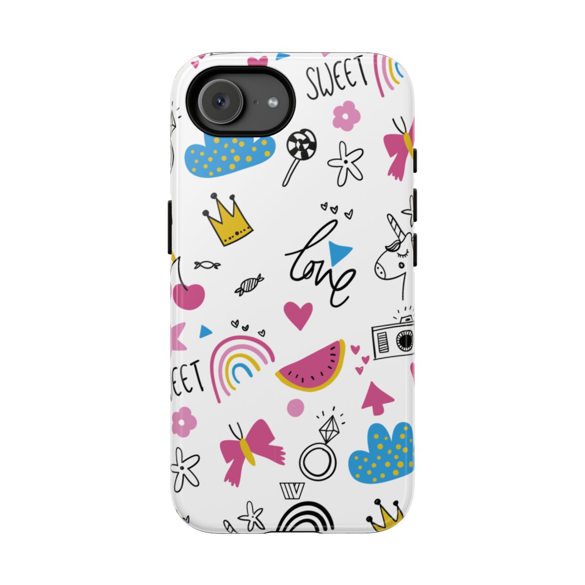 Tough Impact Resistant Phone Case SWEET LOVE