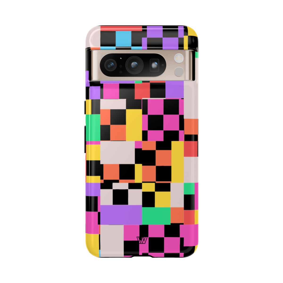 Mashed Up Checkerboard Tough Phone Case
