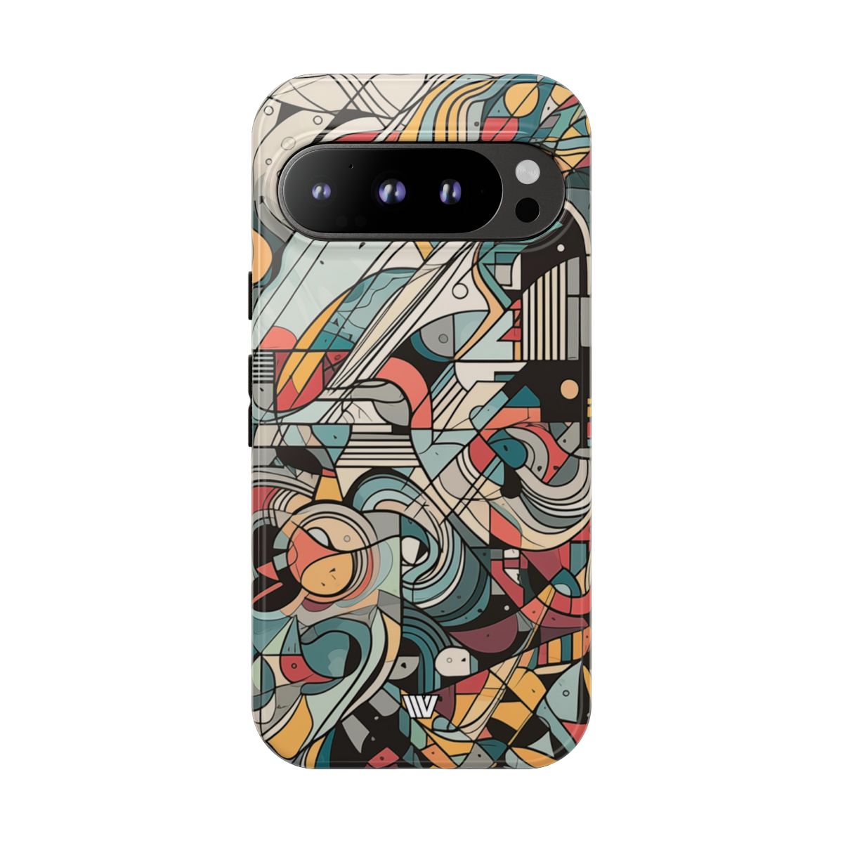 Abstract Doodle #2 Impact-Resistant Tough Phone Case