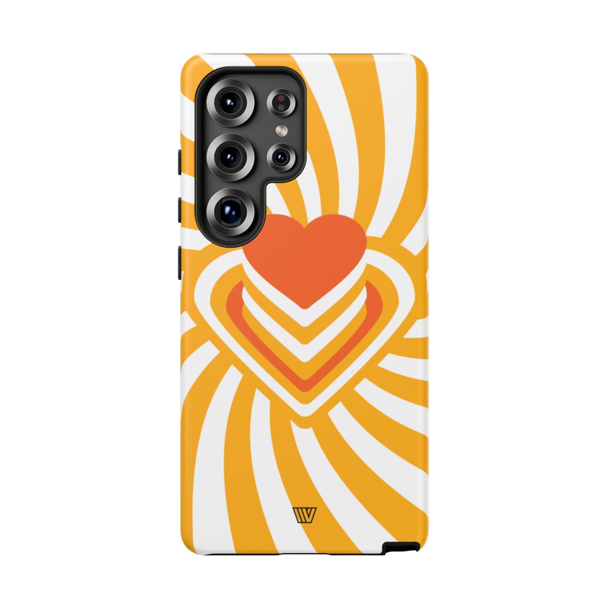 Tough Impact-Resistant Phone Case HEART RAY STACK