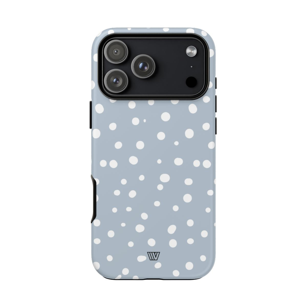 Blue Haze Dots Tough Phone Case Dual-Layer Protective Phone Case
