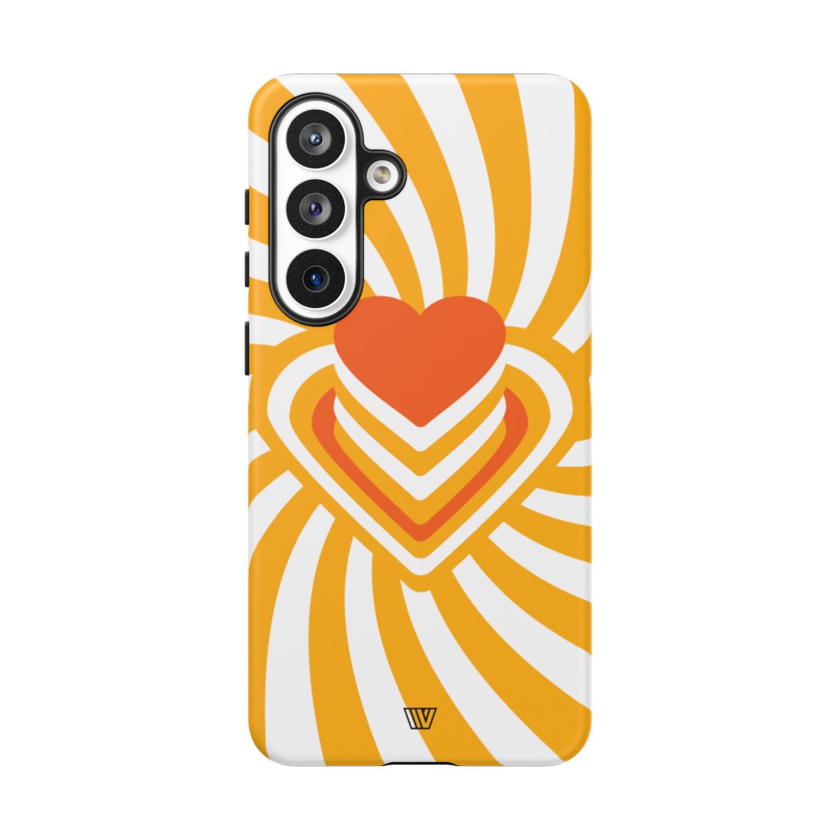 Tough Impact-Resistant Phone Case HEART RAY STACK