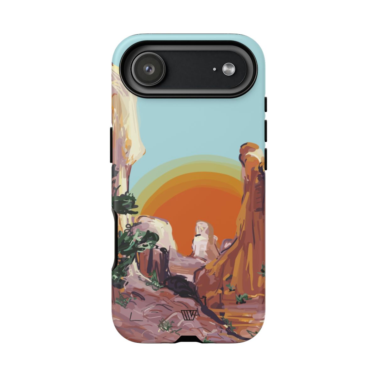 Tough Phone Case 8ft Drop Tested DESERT SUNRISE TROVVVE X EARTH FORMATIONS