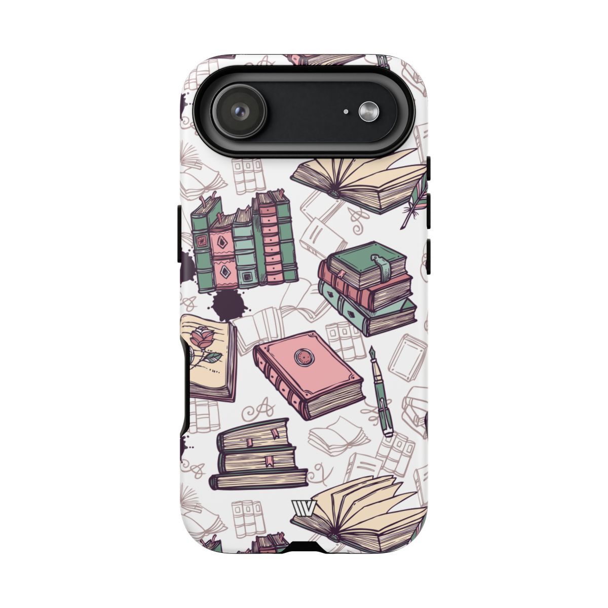 Tough Phone Case Impact Resistant Dual-layer Protective - BOOK LOVER