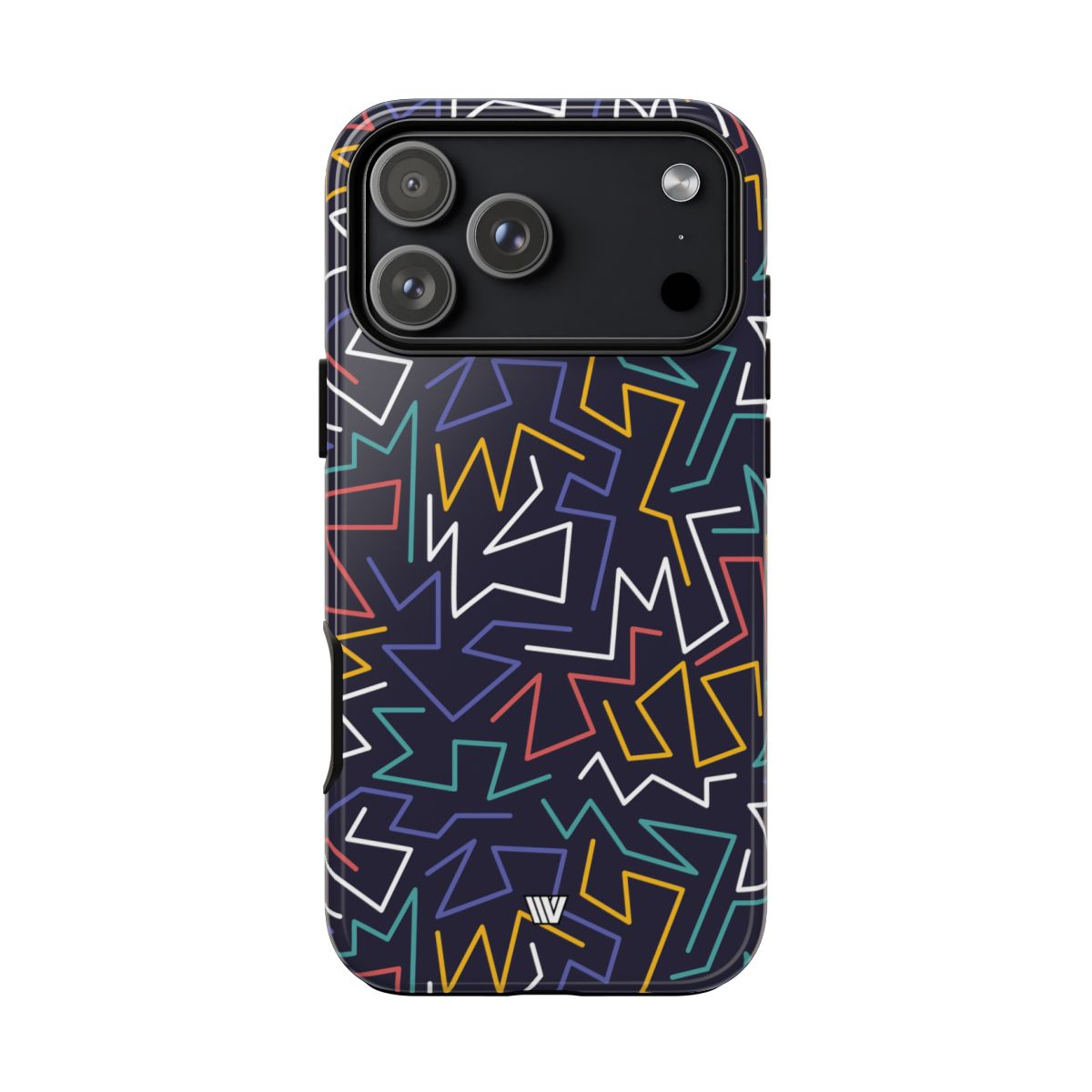 Tough Impact Resistant Phone Case ZIGZAG NIGHT