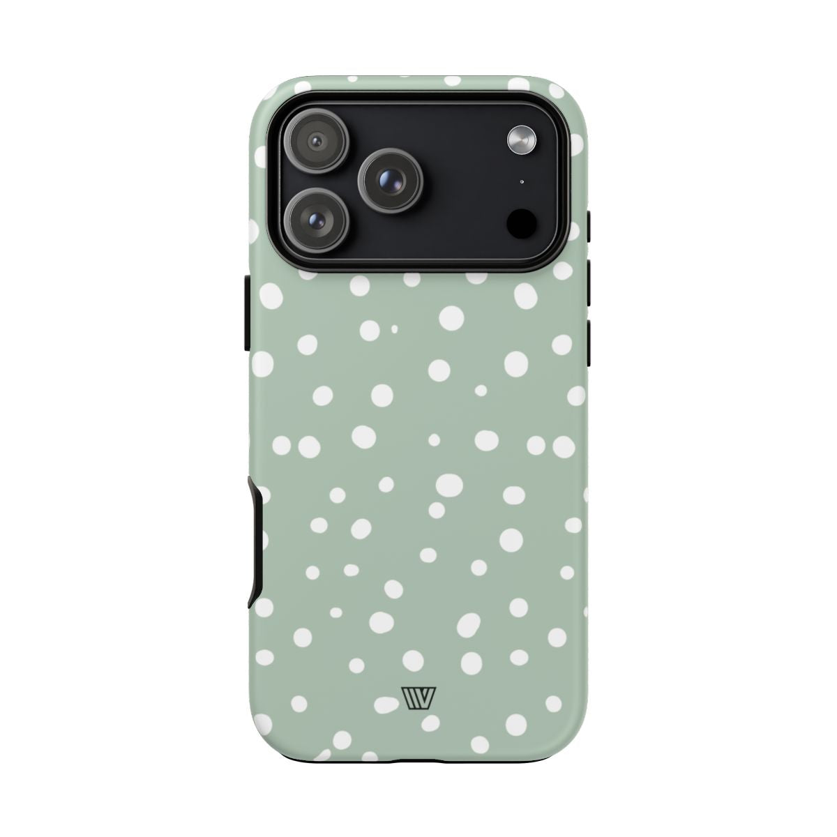 Pastel Green Dots Tough Phone Case