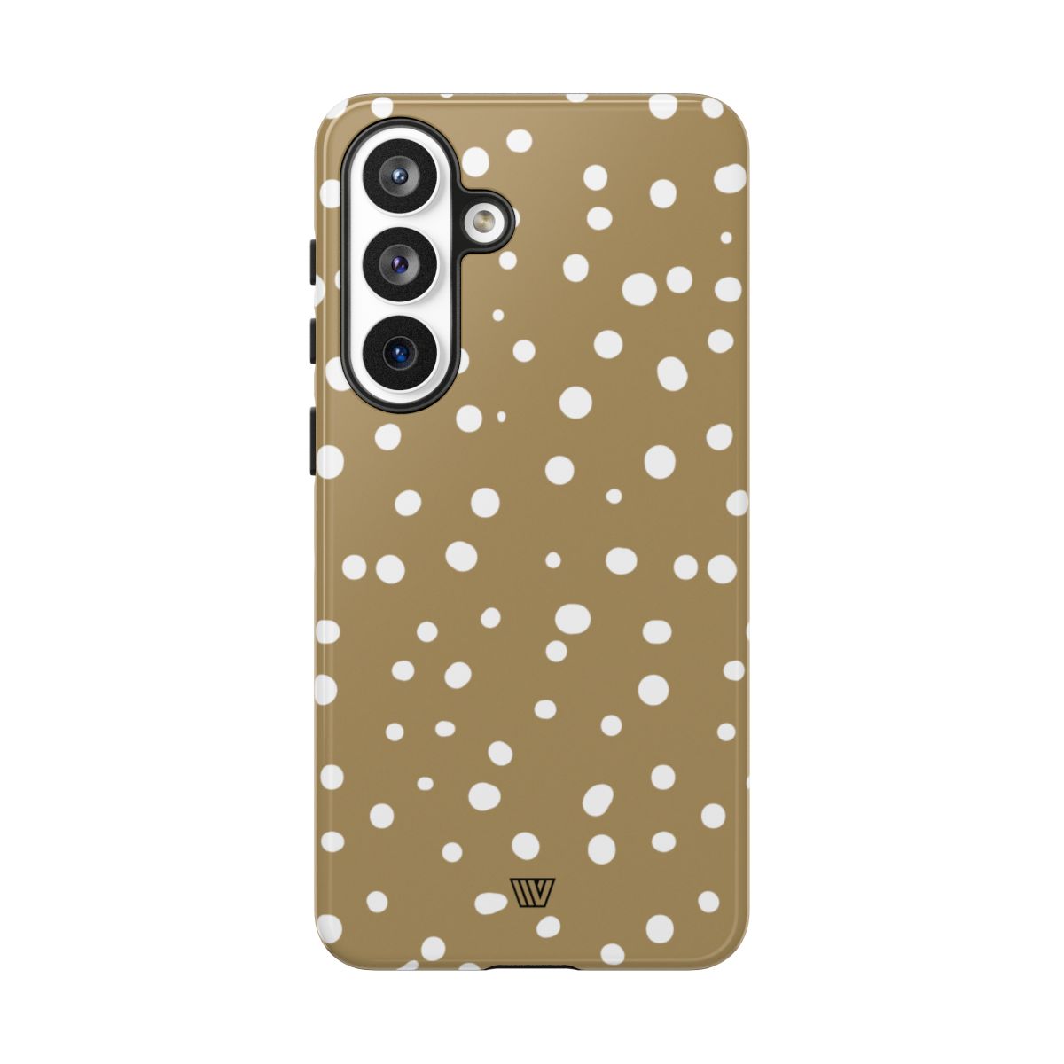 Dark Beige Dots Tough Phone Case