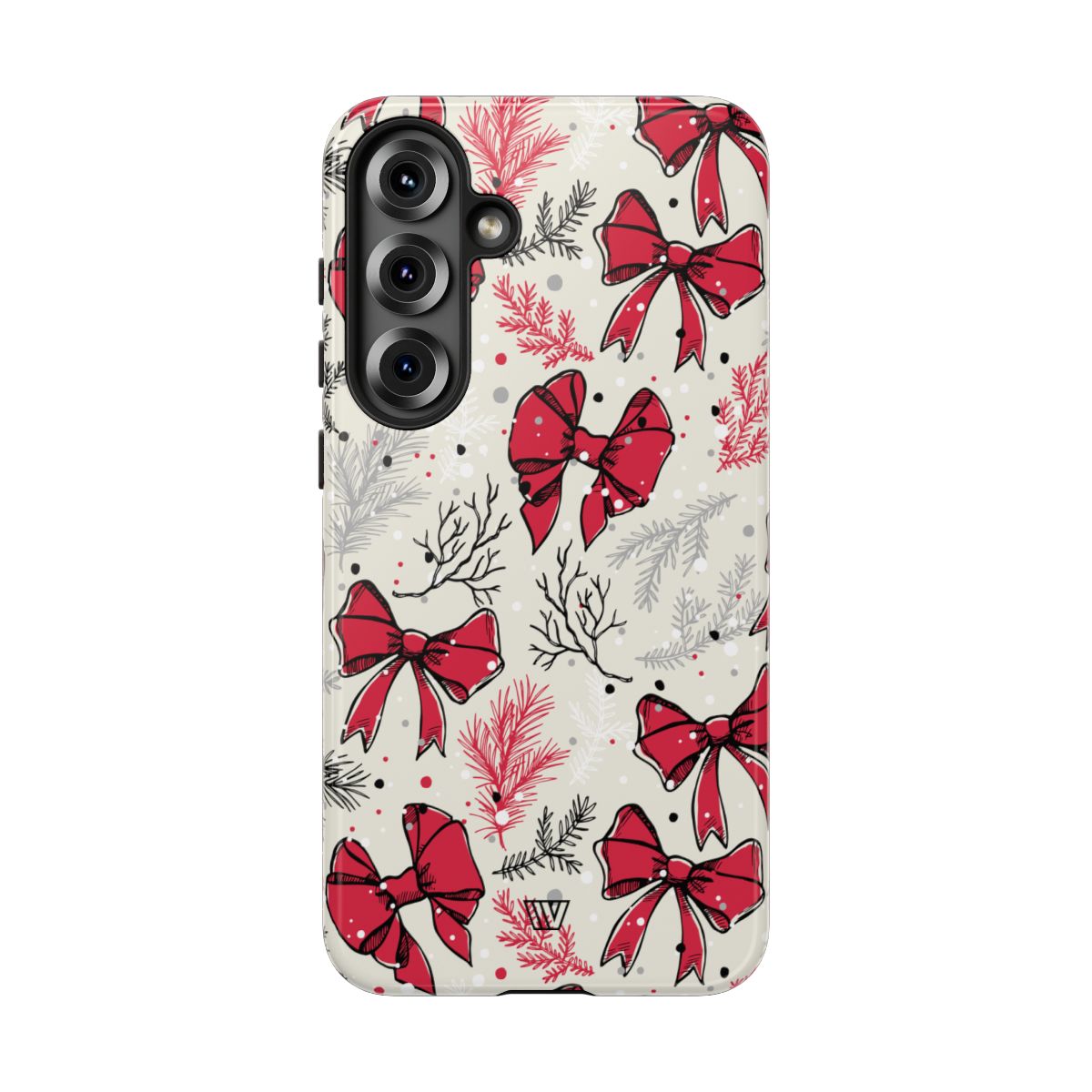 Tough Phone Case Impact-Resistant Dual Layer WINTER BOWS