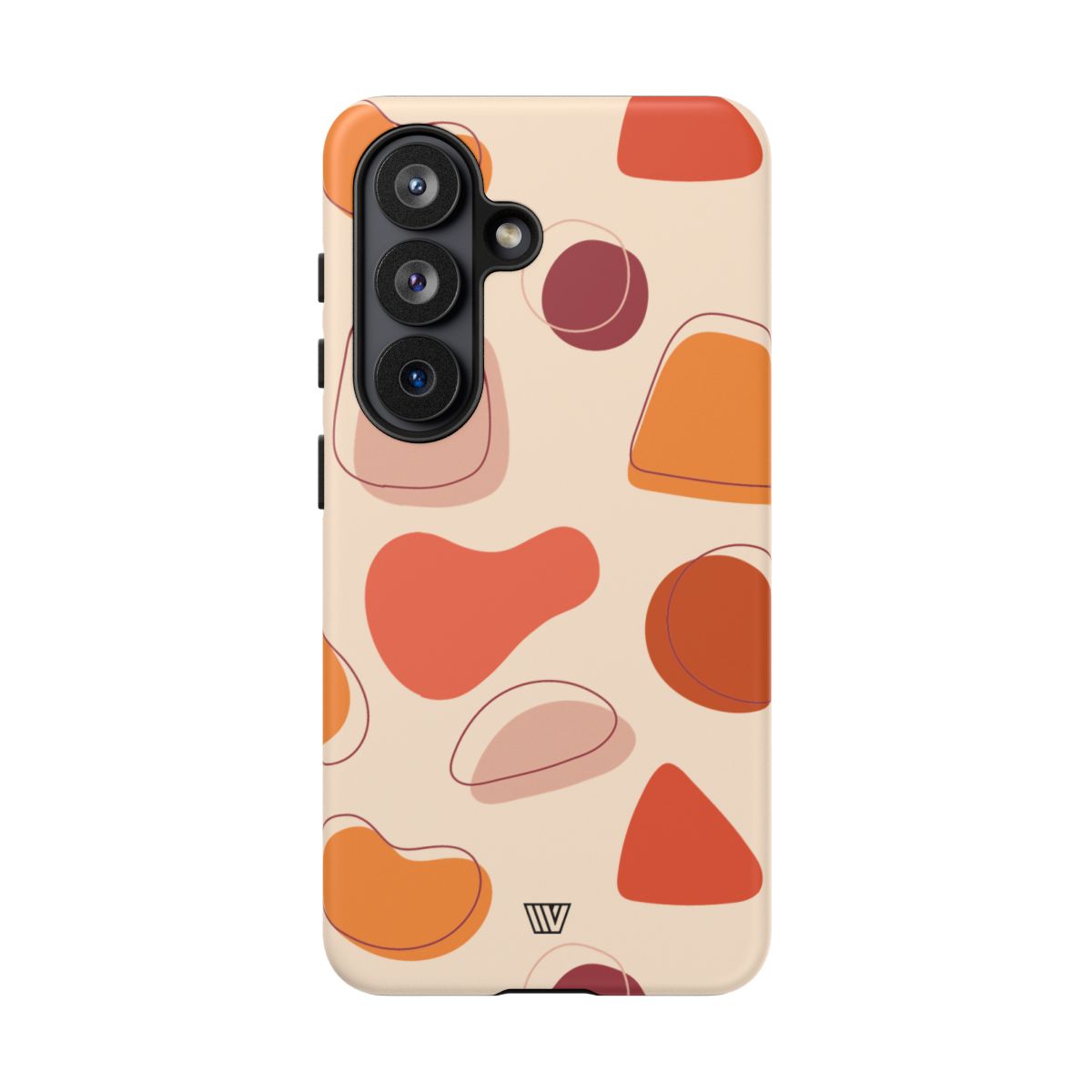 Tough Impact-Resistant Phone Case with Dual Layer WARM SHAPES