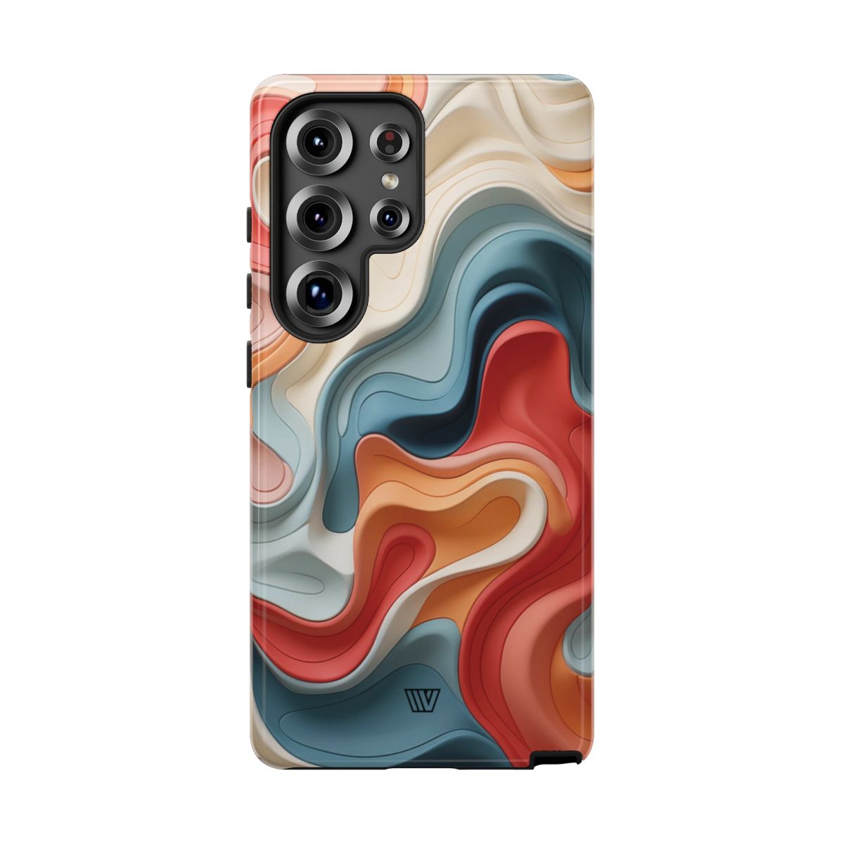 3D Colorful Clay Tough Phone Case