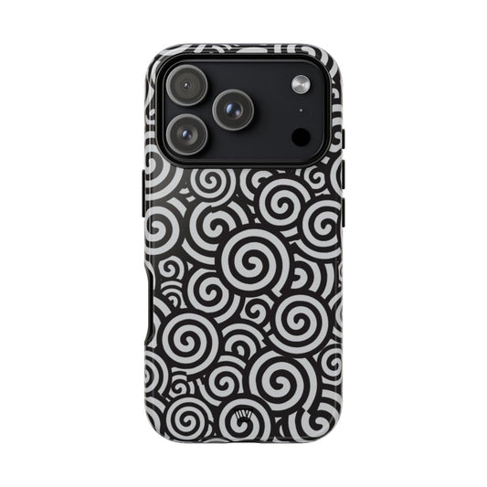 Tough Impact-Resistant Phone Case ABSTRACT SPRIAL