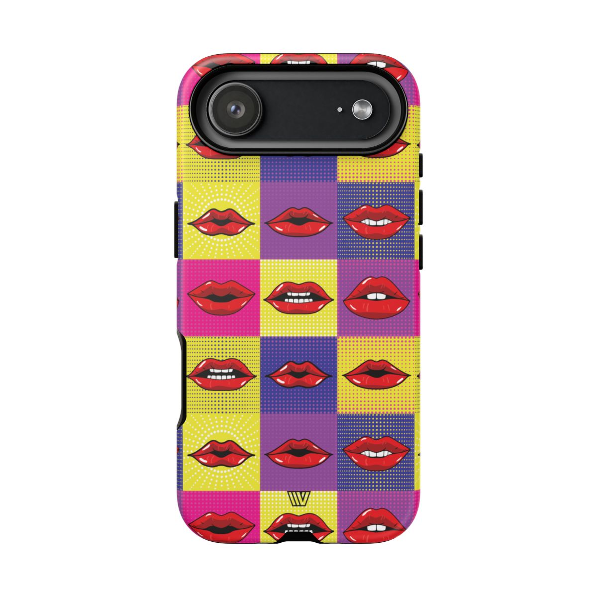 Tough Phone Case Dual-layer Protection POP ART LIPS