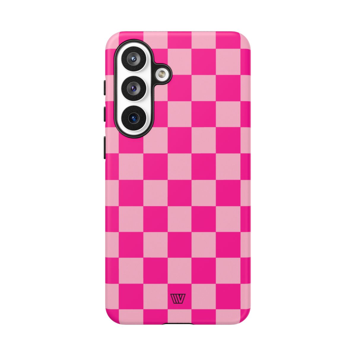 Hot Pink Checkerboard Tough Phone Case Trovvve