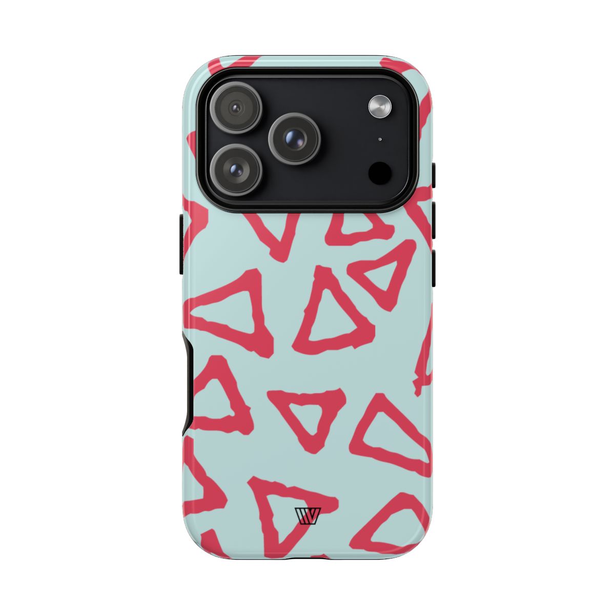 Triangle Doodle Tough Protective Phone Case