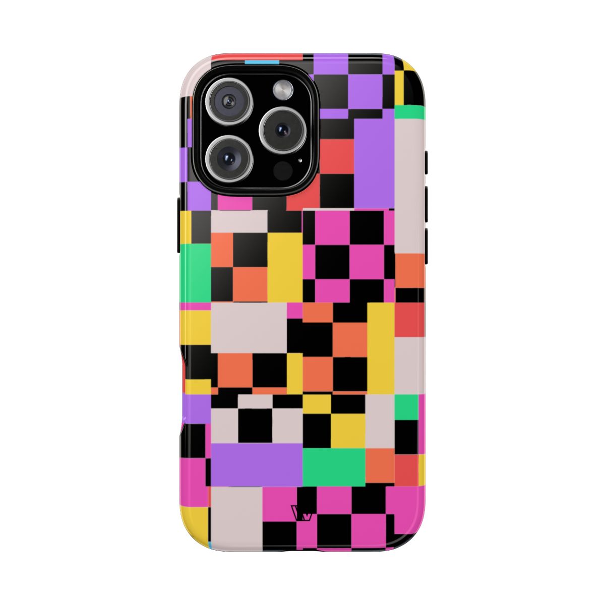 Mashed Up Checkerboard Tough Phone Case