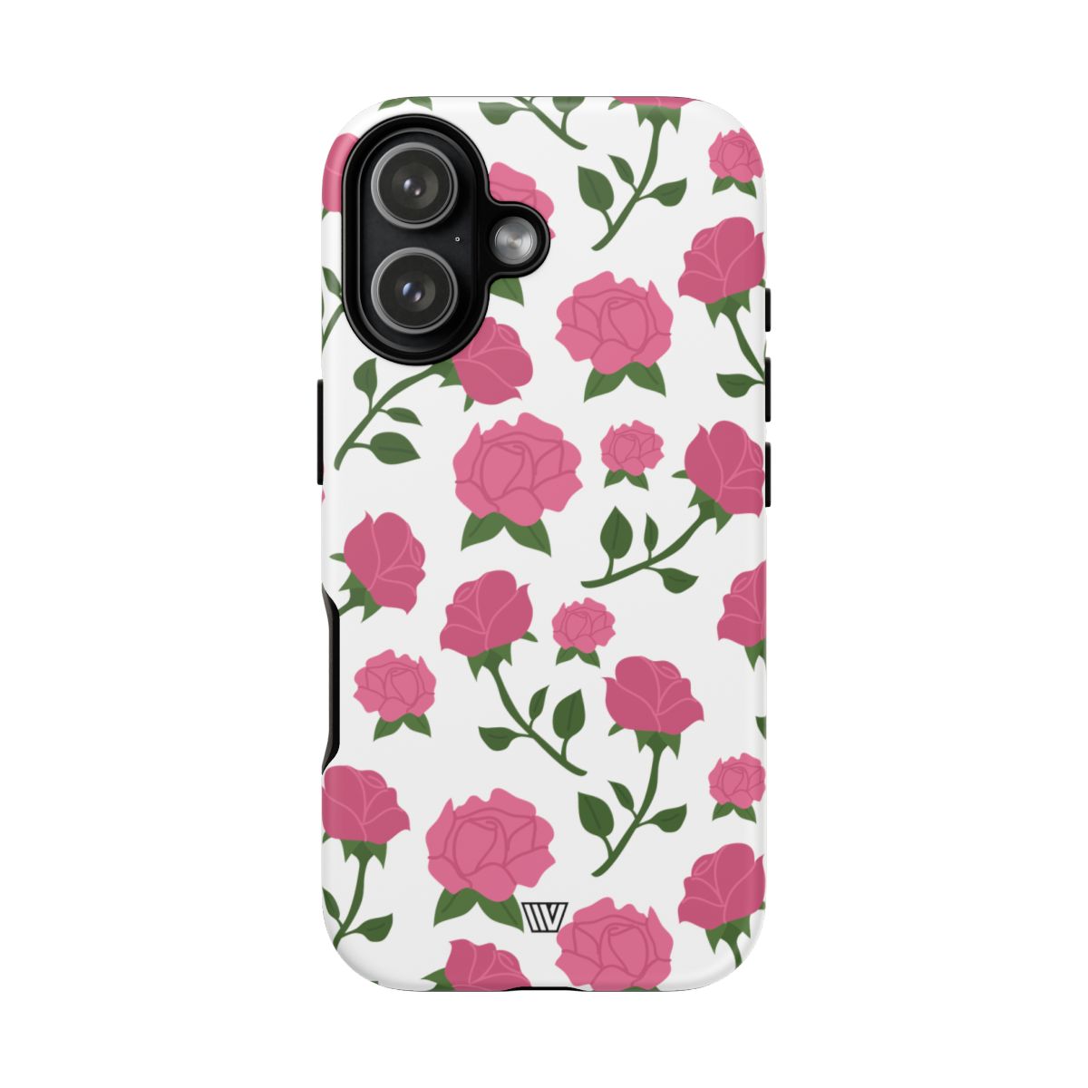 Pink Roses Tough Phone Case Dual-Layer Protective Trovvve