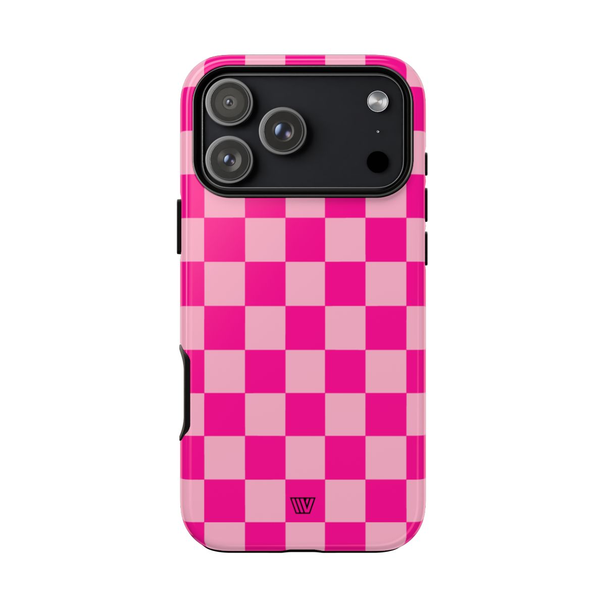 Hot Pink Checkerboard Tough Phone Case Trovvve