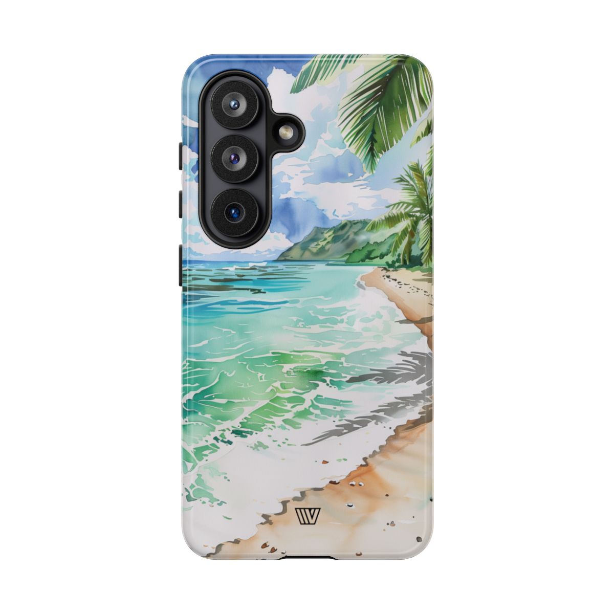 Watercolor Beach Tough Phone Case