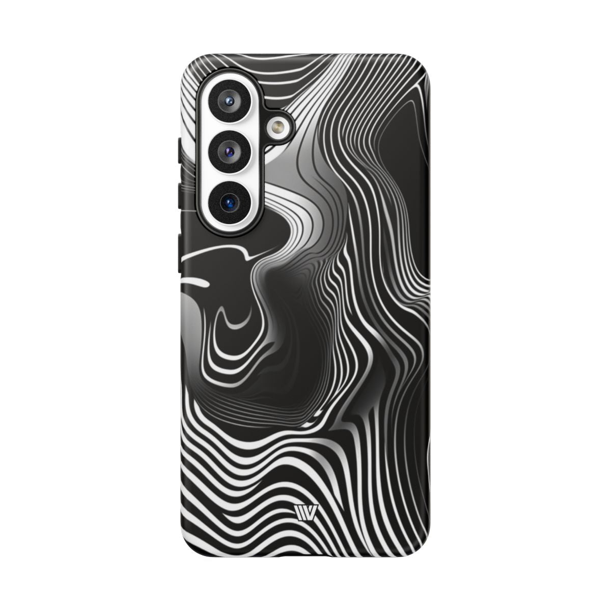 Abstract Zebra Stripes Tough Phone Case