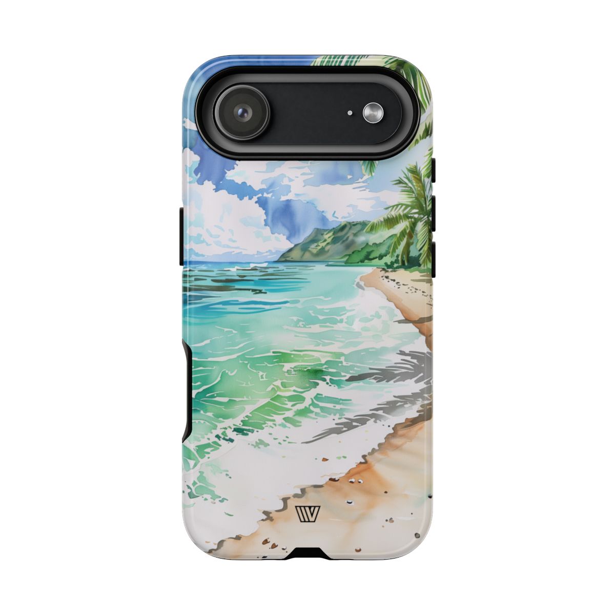 Watercolor Beach Tough Phone Case