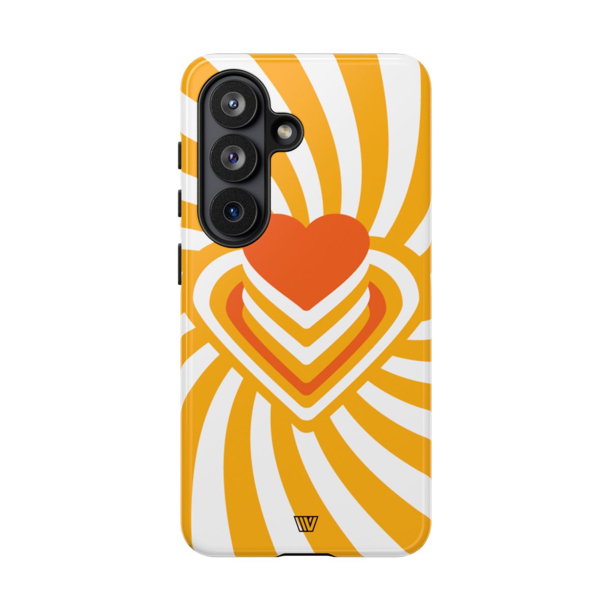 Tough Impact-Resistant Phone Case HEART RAY STACK