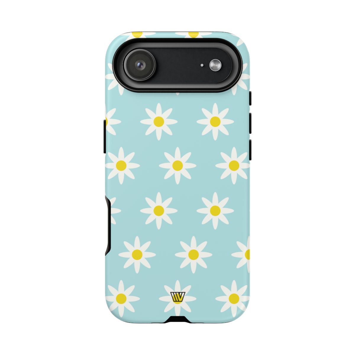 Tough Phone Case Dual Layer Impact Resistant DOODLE DAISY