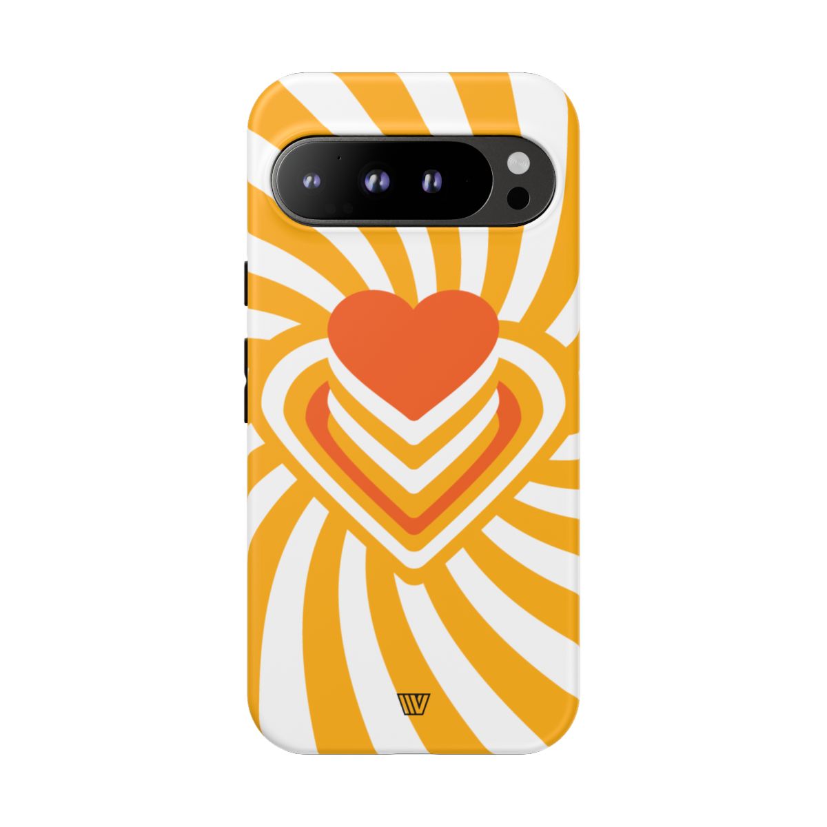 Tough Impact-Resistant Phone Case HEART RAY STACK