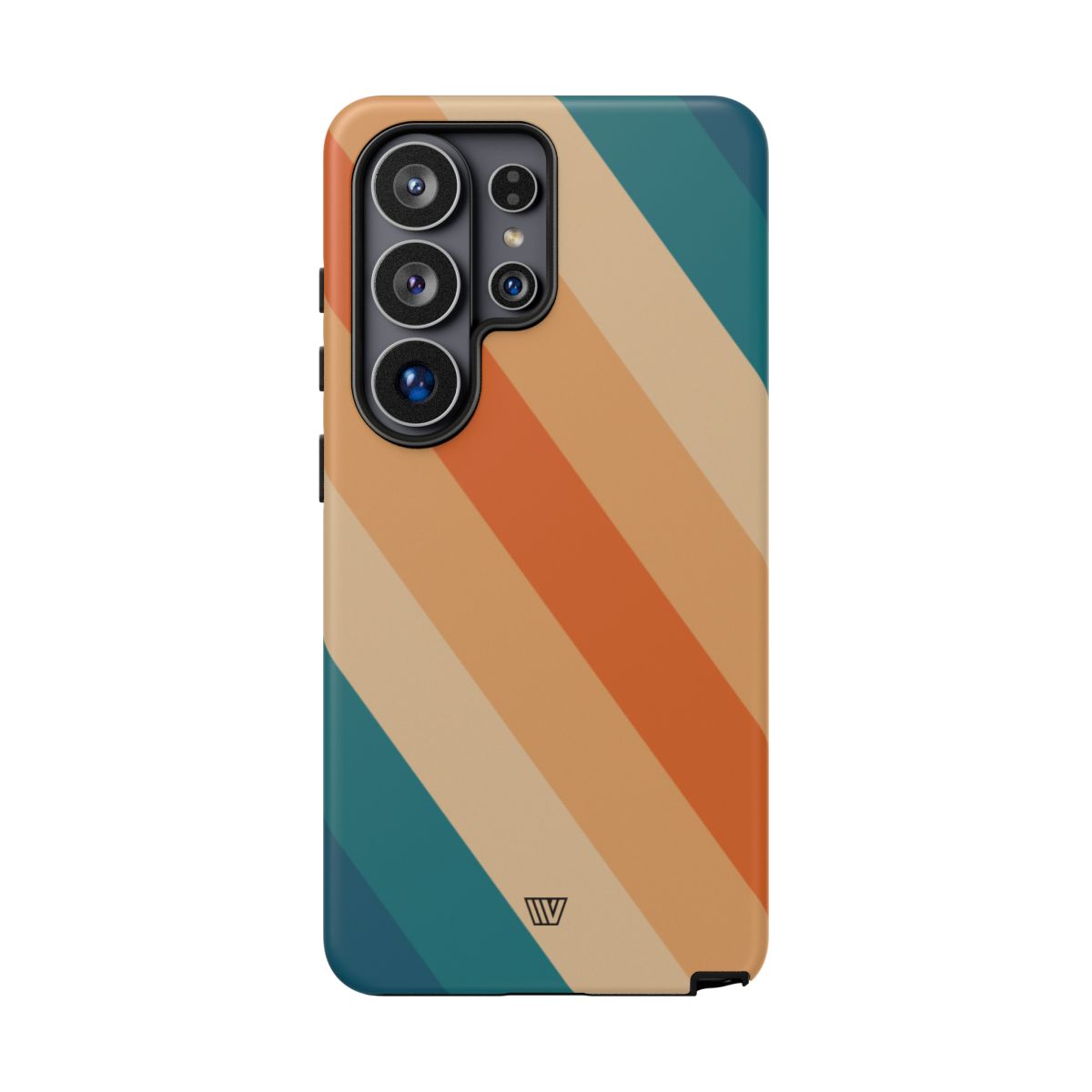 Retro Stripe Tough Phone Case 70s Style